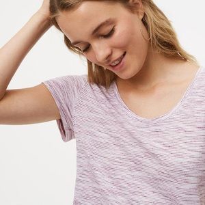 LOFT — Washed Stripe Vintage Soft Tee